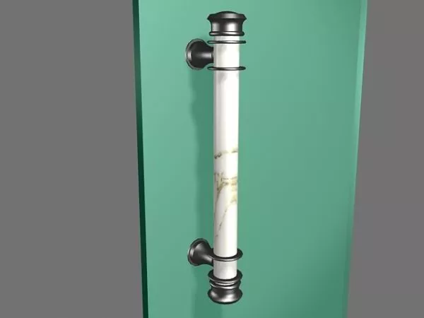 Home Marble Door Pull Handle 3d model Home Marble Door Pull Handle 3d model