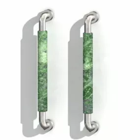 Home Door Marble Pull Handles 3d model