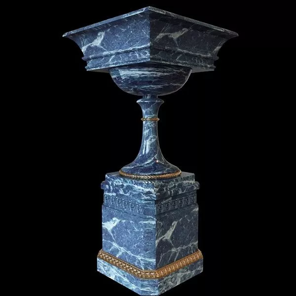 Marble Stone Garden Urn 3d model Marble Stone Garden Urn 3d model