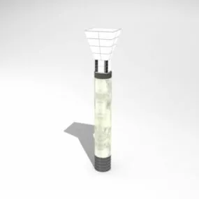 Garden Lamp Pole 3d model