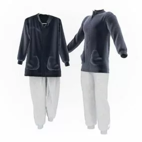 Matching Couple Outfits Fashion 3d model