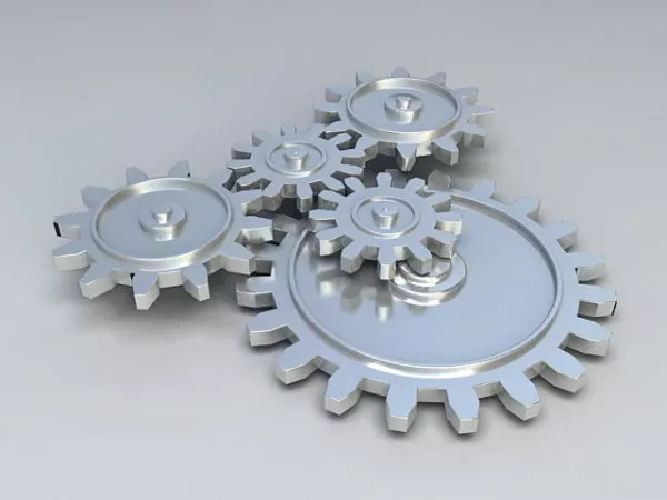 Gear Part Animated 3d model