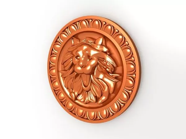 Dragon Head Sculpture Object 3d model