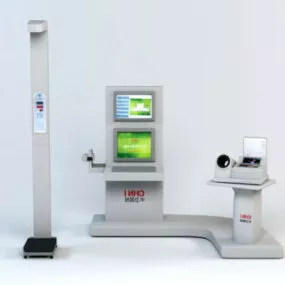 Hospital Medical Examination Equipment 3d model