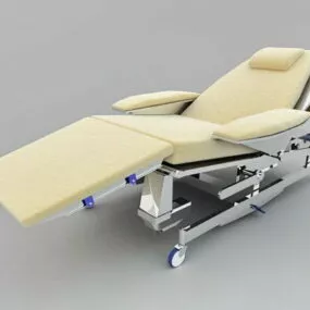 Medical Equipment Hospital Bed 3d model