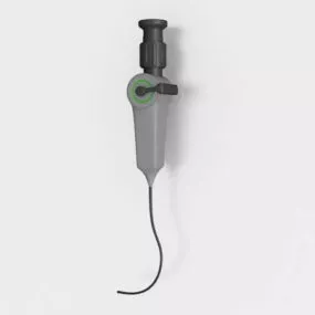 Hospital Equipment Endoscope 3d model