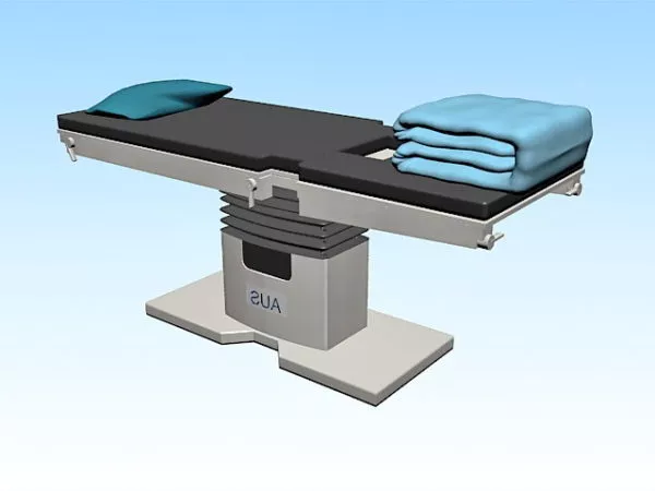 Modern Hospital Bed 3d model