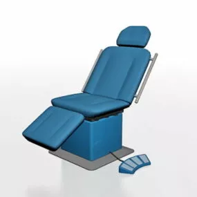 Hospital Medical Treatment Couch 3d model