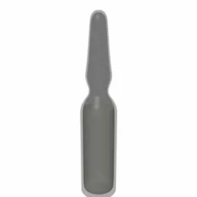 Hospital Medicine Bottle Injection 3d model