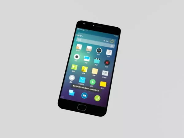Smartphone Folio, Big Screen Phone 3d model