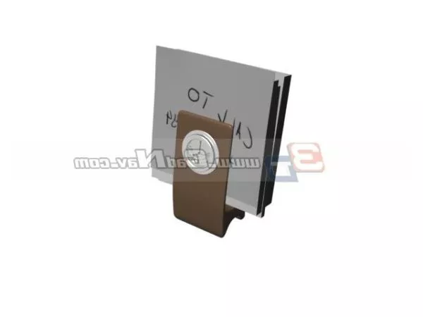Mechanic Watch Clock 3d model