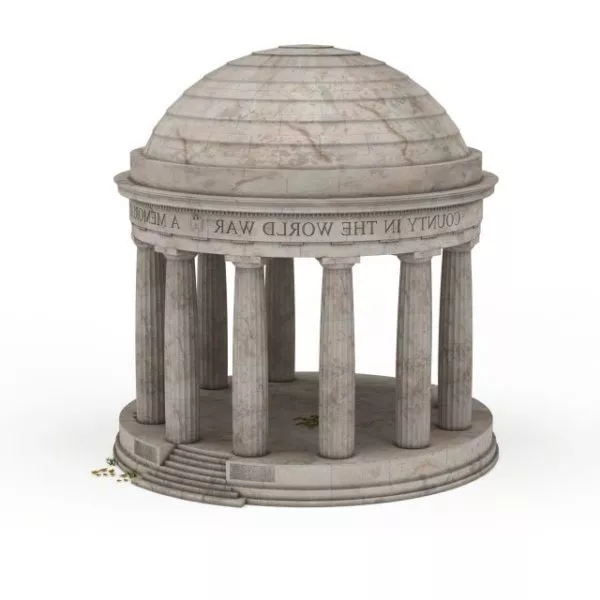 Chinese Waterside Pavilion 3d model