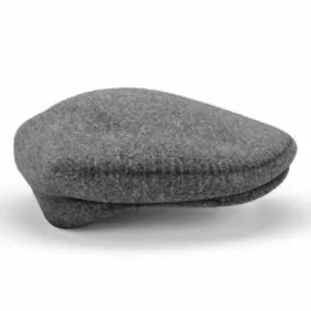 Men Ascot Hat Fashion 3d model
