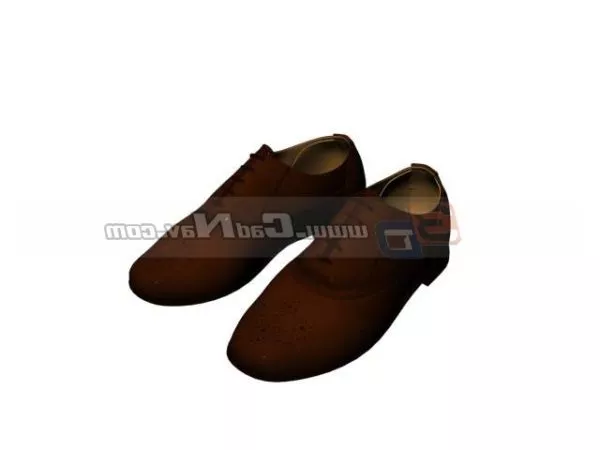 High Heel Dress Shoes 3d model