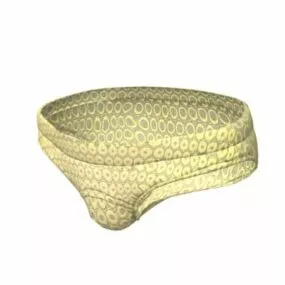 Men Underwear Brief Fashion 3d model