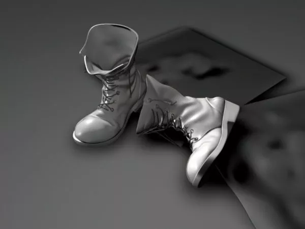 Boot Base Mesh 3d model