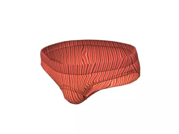 Men Fashion Bikini Brief Swimsuit 3d model Men Fashion Bikini Brief Swimsuit 3d model
