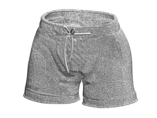 Men Fashion Board Shorts 3d model Men Fashion Board Shorts 3d model