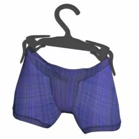 Men Fashion Boxer Briefs Underwear 3d model