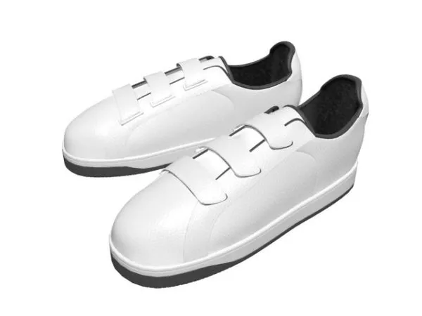 Men Fashion Casual Athletic Shoes 3d model Men Fashion Casual Athletic Shoes 3d model