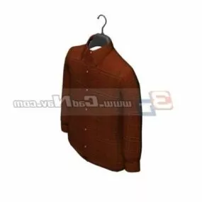 Men Fashion Colored Shirt 3d model
