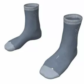Dress Socks 3d model