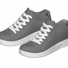 Men’s Skateboard Shoe 3d model