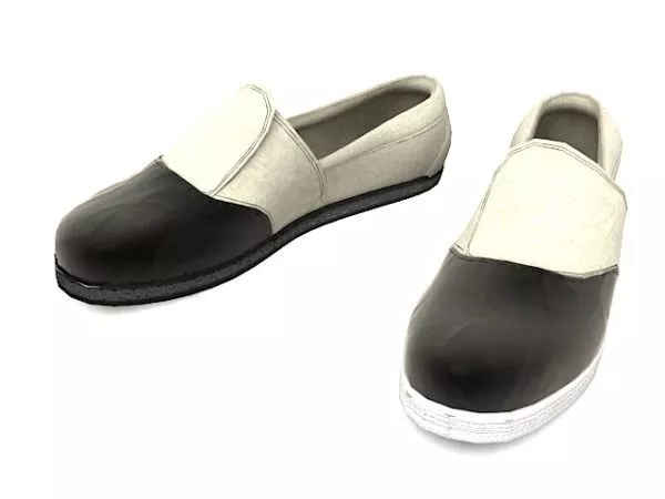 Leather Boat Shoes 3d model