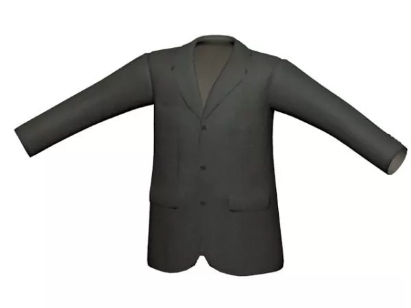 Futuristic Robot Character In Suit 3d model