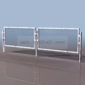 Metal Barriers Design 3d model