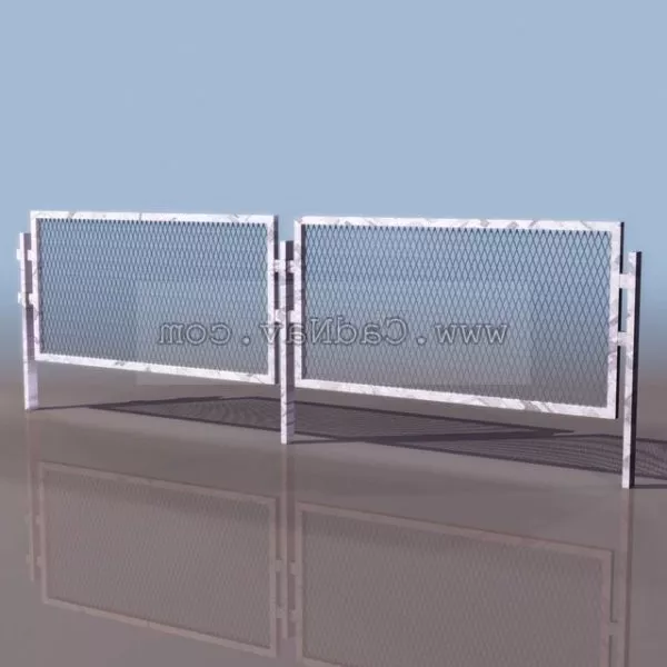 Sea Concrete Barrier 3d model
