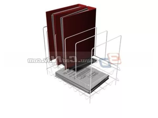 Office Folder Cover Piece 3d model