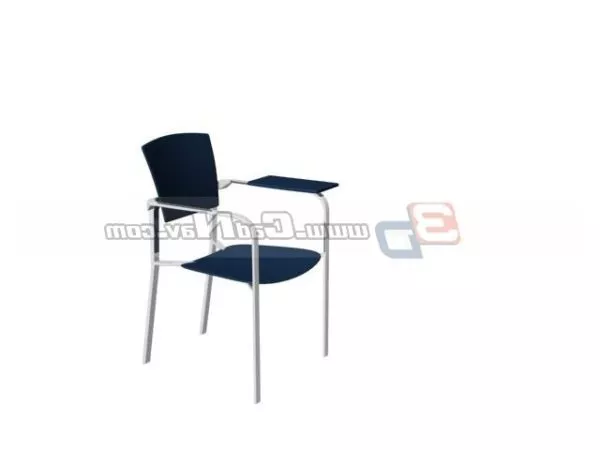Metal Frame School Chair Furniture 3d model Metal Frame School Chair Furniture 3d model