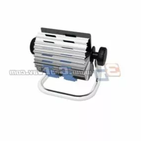 Office Metal Memo Holder 3d model