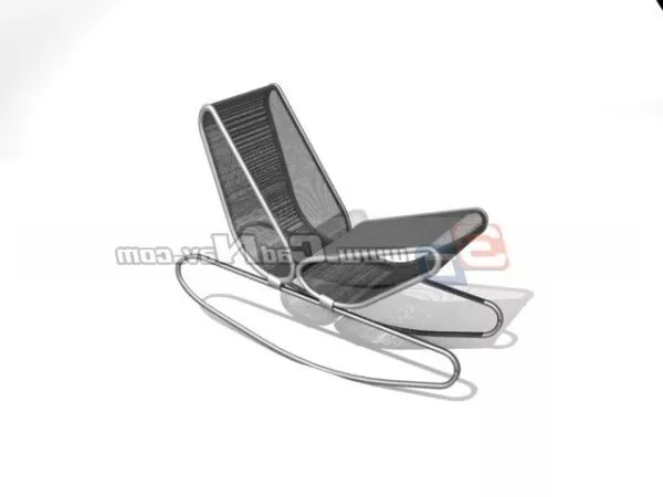 Metal Wire Lounge Chair Design 3d model Metal Wire Lounge Chair Design 3d model
