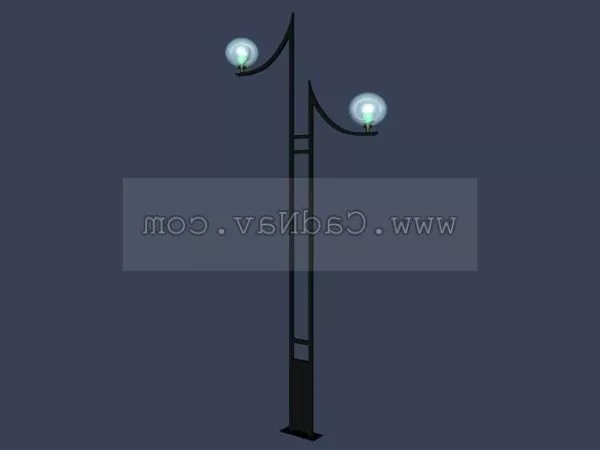 Metal Design Yard Light 3d model Metal Design Yard Light 3d model