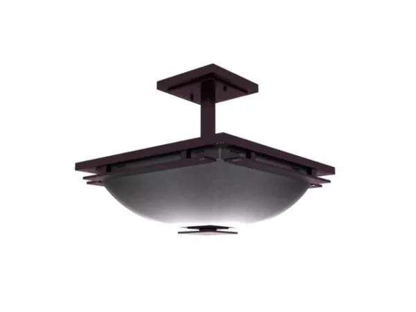 Metal Ceiling Light Decoration 3d model Metal Ceiling Light Decoration 3d model