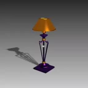 Antique Metal Decoration Floor Lamp 3d model