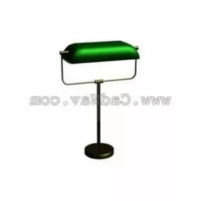 Metal Desk Lamp Design 3d model