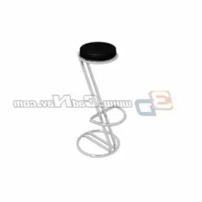 Metal Frame Bar Stools 3d model