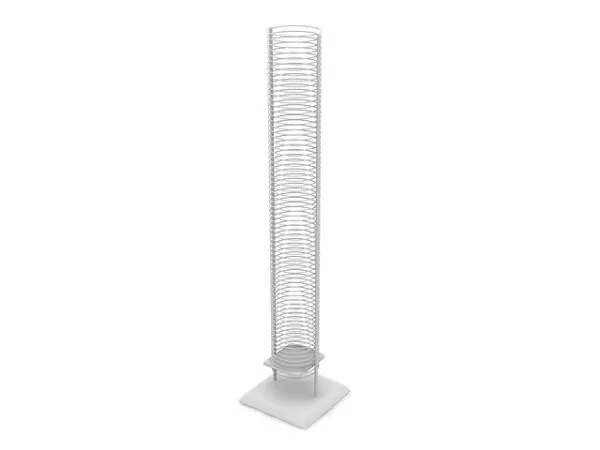 Metal Grid Standing Floor Vase 3d model Metal Grid Standing Floor Vase 3d model