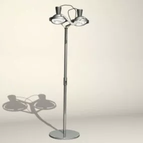 Study Room Metal Floor Lamp 3d model