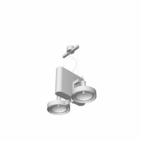 Home Design Metal Halide Spotlight 3d model