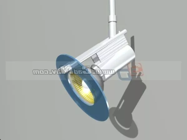 Studio Led Ceiling Spotlight 3d model Studio Led Ceiling Spotlight 3d model