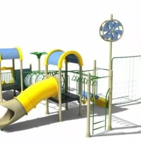 Outdoor Playset 3d model