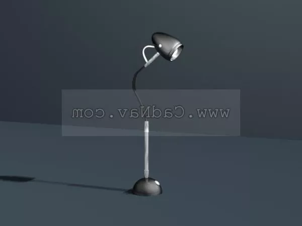 Metal Material Reading Lamps 3d model Metal Material Reading Lamps 3d model