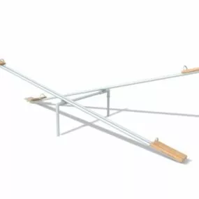 Metal See Saw Tool 3d model