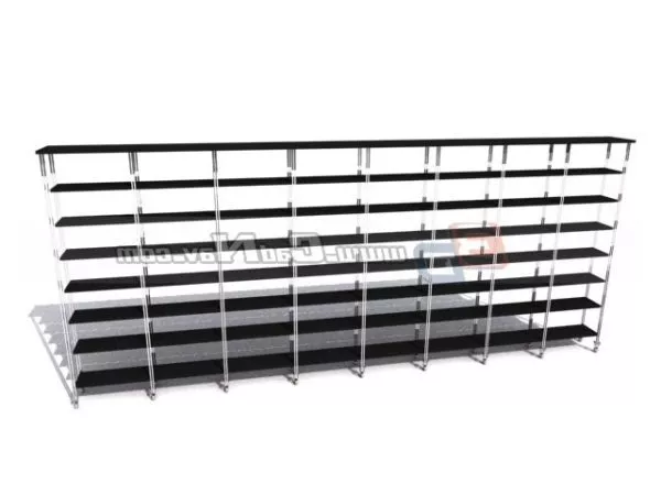 Metal Shelves Cover 3d model Metal Shelves Cover 3d model