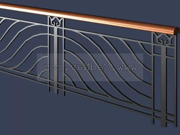 European Spiral Staircase 3d model