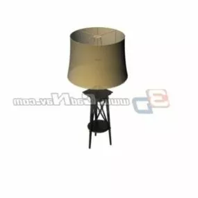Metal Tripod Desk Lamp Design 3d model